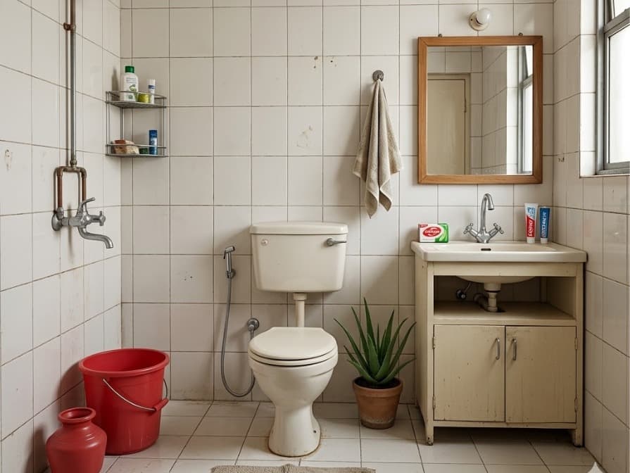 Bathroom before