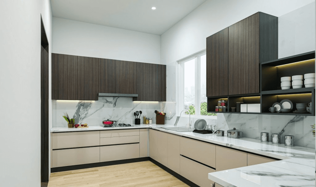 Kitchen after